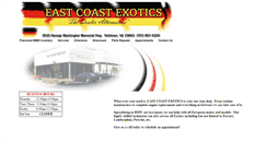 Desktop Screenshot of eastcoastexotics.net